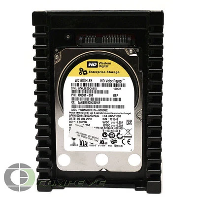 Western Digital WD WD1600HLFS 160GB 3.5" HP 490581-001 405427-001 Hard Drive - Image 1 of 2