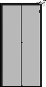 Yotache Porta Schermo Magnetico Regolabile Adatto Misura 29" - 33", Nero - Foto 1 di 8
