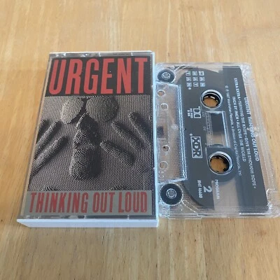 Urgent - Thinking Out Loud (cassette) RARE USA IMPORT TAPE - Image 1 of 3