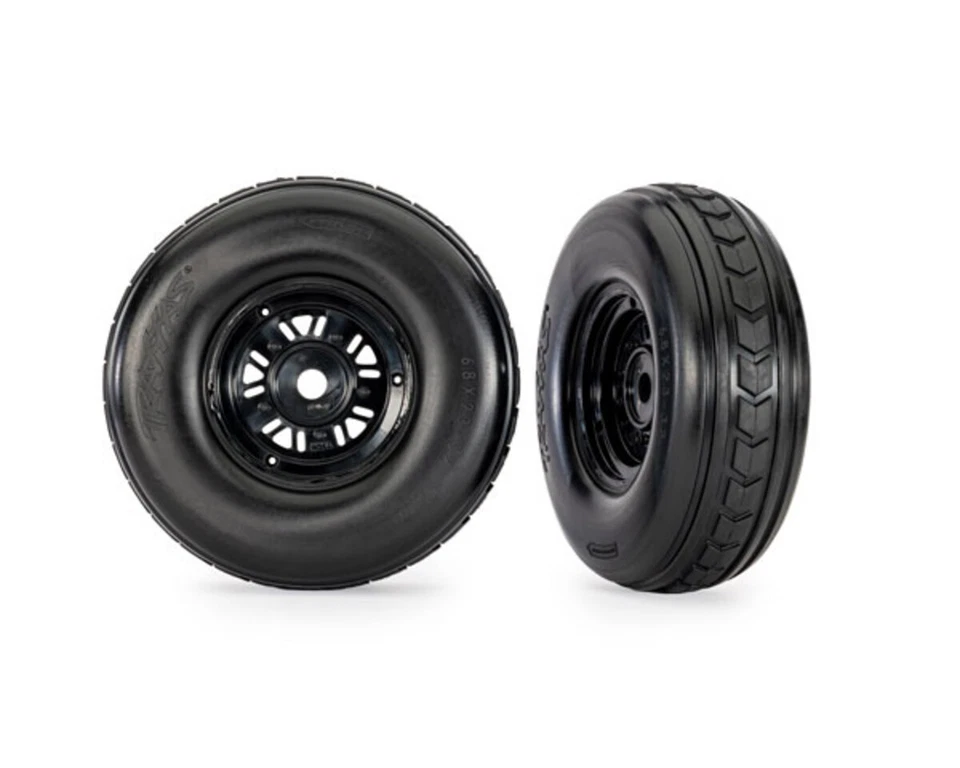 Traxxas Arrow Reifen vorne auf schwarzer Felge TRX10972 Funco 8S VXL,  - Bild 1 von 1