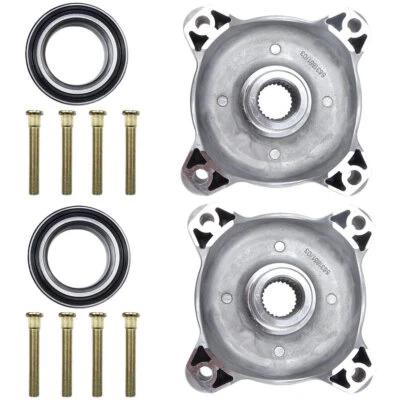 Pair Complete Front Wheel Hub Service Kit Updated Version for Polaris RZR 800 S - Image 1 of 4