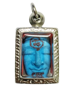 Amulet Thai Pendant God Death Charm Mask Takrud Love Couple Lover Money Business - Picture 1 of 5