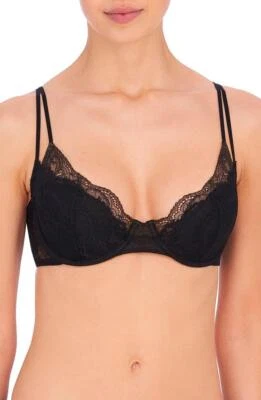 Sujetador con aros Natori 290421 Double Time Contour en talla Bla/Dar, talla 32DD Foto 1 de 2