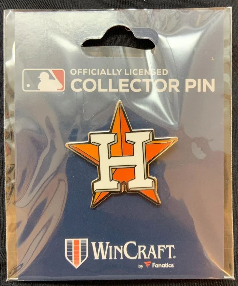 HOUSTON ASTROS LOGO COLLECTOR PIN NEW WINCRAFT - Image 1 of 1