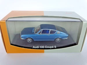 Minichamps 1:43, Audi 100 Coupe S blau "tradition collection" DEALER in OVP - Bild 1 von 6