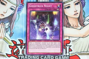 Yugioh Trap Card Ghostrick Night PRIO-EN074 1st Edition Common - Picture 1 of 2