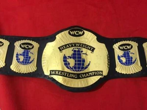 WCW WORLD HEAVYWEIGHT CHAMPIONSHIP REPLICA GÜRTEL 2 MM MESSING ERWACHSENENGRÖSSE KOSTENLOSER VERSAND - Bild 1 von 9