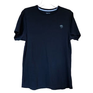 Vtg Mountain Hardwear T Shirt Mens Med Black Hiking Camping Outdoor Trail Shirt - Picture 1 of 12