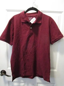 CHILDREN'S PLACE BOYS UNIFORM REDWOOD S/S POLO TOP SIZE XXL (16) HUSKY - Picture 1 of 2