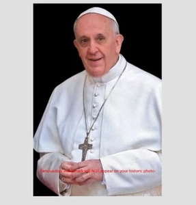 Pope Francis PHOTO Portrait 4x6 Photo Print - Picture 1 of 2