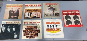 Lot of (7) The Beatles LPs, Introducing, Meet The, Second Album, 65, VI, Help - Picture 1 of 16