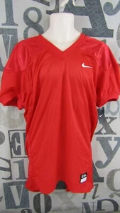 New Nike Football Jersey Men 2XL Mesh Body Red Color Stretch Pullover $55  - Picture 1 of 8