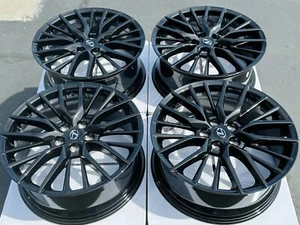 19" Wheels Gloss Black Rims Fits: 2020-2025 Lexus ES300 ES350 ES200 ES250 E300H - Picture 1 of 2