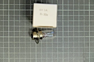 2 Stück Projektorlampe Philips 6V 1A PR30s Kinoton Tonlampe