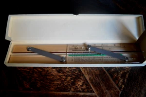 TECNOSTYL 104 ITALIENISCHER STROMABNEHMER PARALLELOGRAPH 70er Jahre MIT ANLEITUNG + BOX - Bild 1 von 8