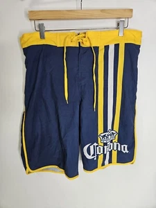 Costume da bagno Corona Extra taglia Large blu pantaloncino - Foto 1 di 4