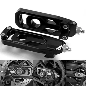 Rear Axle Chain Adjuster Tensioner Catena Spool For Yamaha FZ09 MT-09 FJ09 XSR - Foto 1 di 6