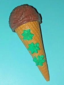 Fake Play food Replica ICE CREAM CONE Chocolate Theatre display food Prop MTC  - Foto 1 di 3
