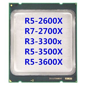 AMD Ryzen Serie R5-2600X, R7-2700X, R3-3300X, R5-3500X, R5-3600X Steckplatz AM4 CPU