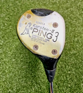 Ping Karsten-II 3 Wood / RH / Regular Steel ~43.25" / NEW GRIP / jd6716 - Picture 1 of 12