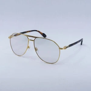 Gucci GG1220S 005 Gold/Transparent To Brown Photochromic 59-14-145 Sunglasses... - Picture 1 of 7