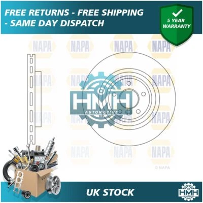 Fits Jaguar XE 2015- XF 2015- 2.0 D 3.0 HMH Front Rear Brake Disc T4N1744 - Image 1 of 2