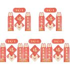 5 Sets Spring Festival Couplets New Year Chinese Sticker Style for Home Menlian