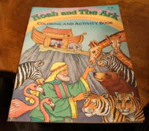 Noah and the Ark Coloring Book (Clean) ~ 2002 Playmore Color & Activity - Picture 1 of 1