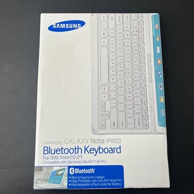 Samsung NotePRO 12.2/TabPRO 12.2 Galaxy Keyboard Cover White #EECP905UW - Image 1 of 4