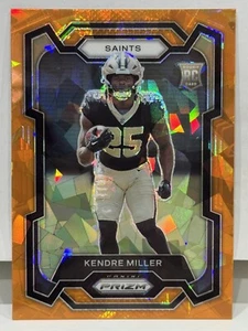 2023 Panini Prizm Kendre Miller Rookie Orange Ice #375 New Orleans Saints - Bild 1 von 2