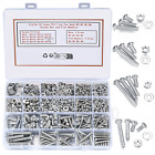 1080 Pcs Screws And Bolts And Nuts Assortment Kit, Cross Pan Head Screws Nuts An