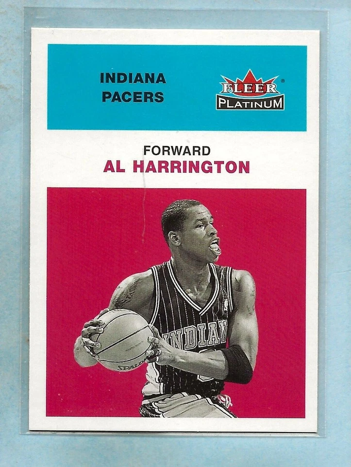 AL HARRINGTON - 2000-01 Fleer Platinum - #187 - Pacers - COMO NUEVO Foto 1 de 1