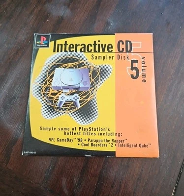 Sony PlayStation 1 (1997) - Interactive CD Sampler Disc Volume 5 Fast Shipping  - Image 1 of 4