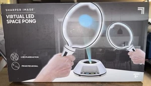 Sharper Image Virtual LED  Space Pong For Two Players 2 Toy - Picture 1 of 3