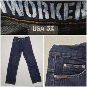Bilt 0398 Iron Workers Motorcycle Riding Jeans Pants Men’s 32X32 EUC - Imagen 1 de 15
