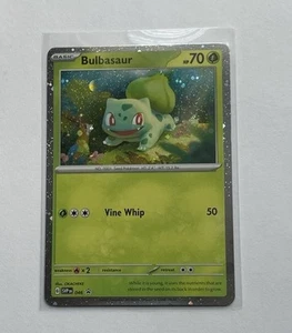 Bulbasaur - 046 (Cosmos Holo) 046 Sv: Scarlet & Violet Promo Karten Holo - Bild 1 von 2