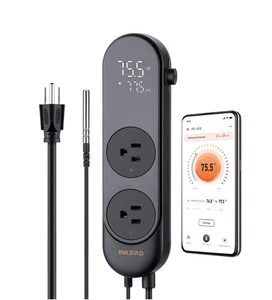 Bluetooth Thermostat Temperature Controller Heating Cooling Incubator Greenhouse - Picture 1 of 14