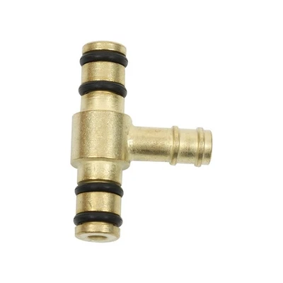 Carburetor Brass Fuel Tee Fitting  For YAMAHA FJ600 XS750 XS1100 - Image 1 of 4