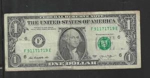 DOLLARSCHEIN 2013 GEBRAUCHT/ZIRKULIERT - Bild 1 von 2