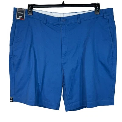 Roundtree & Yorke SZ 46 Casual Shorts Classic Fit Flat Front 9" Inseam Zip-Fly - Image 1 of 4