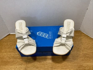 Italienische Schuhmacher Keilabsatz Sandalen 6 - Bild 1 von 5