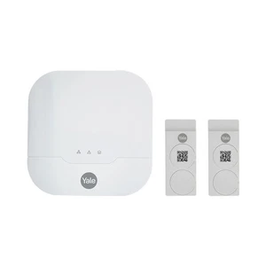 Kit de 3 piezas de sensor de ventana SensCheck concentrador de alarma inteligente Yale IA-302 nuevo conjunto - Imagen 1 de 11