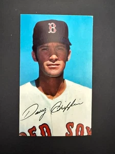 Red Sox años 70: Doug Griffin, postal firmada 3x5, fallecida en 2016 - Imagen 1 de 2
