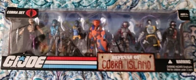 GI Joe 25-я годовщина ЗАЩИТА острова Кобра упаковка 7 шт. 2008 г. новая в коробке - Изображение 1 из 2