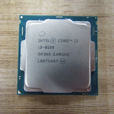 Intel Core i3-8100 SR3N5 3.60GHz Processor Computer CPU - Image 1 of 2