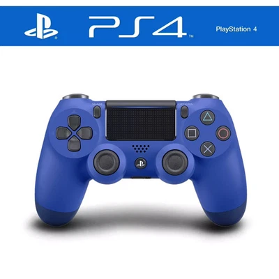Official Original Sony Playstation 4 Dual Shock PS4 Wireless Controller - Blue - Image 1 of 4
