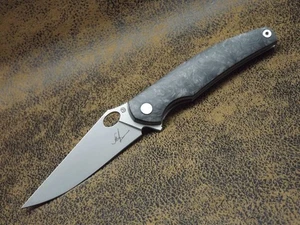 A. Cheburkov Exklusives Custom Folder Taschenmesser Klappmesser S90V St. 63-HRC - Picture 1 of 11
