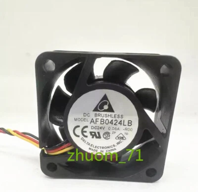 1PC Delta AFB0424LB DC24V 0.08A 40*15MM Inverter cooling fan - Image 1 of 3