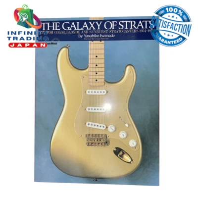 THE GALAXY OF STRATS libro japonés color personalizado rubio y s guitarra Fender - Imagen 1 de 4