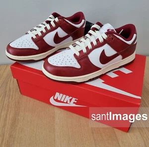 Nike Dunk Low Premium Vintage Team Red W - Picture 1 of 3